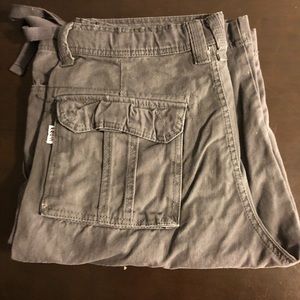 Mens Pro5 grey cargo shorts